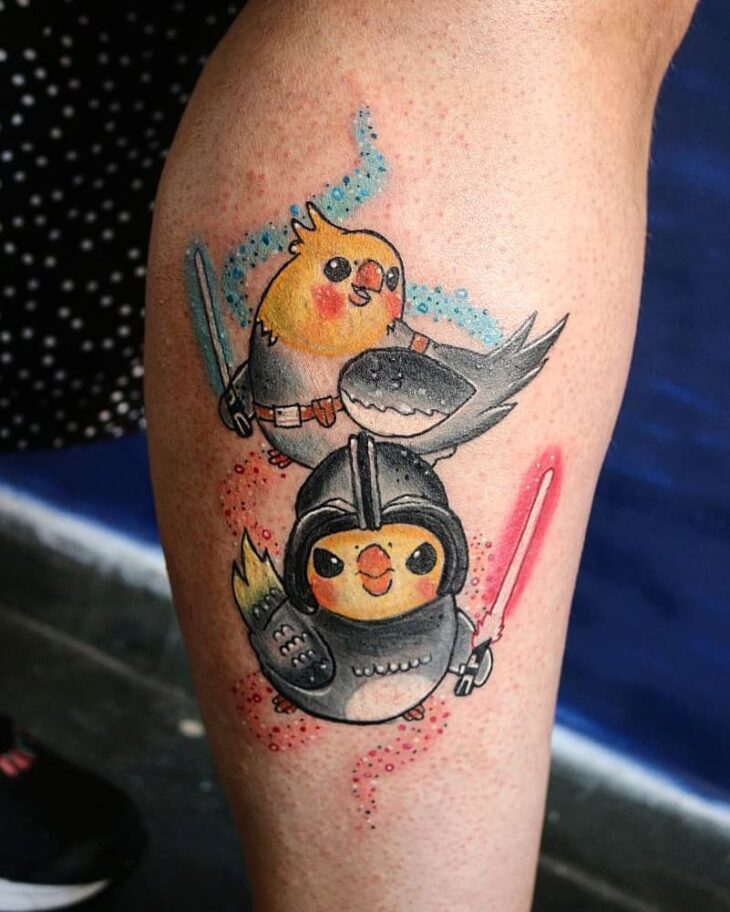 Tatuagem de pássaros 127