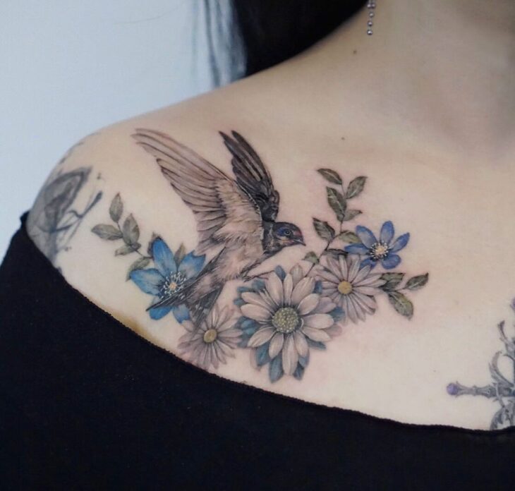 Tatuagem de pássaros 51