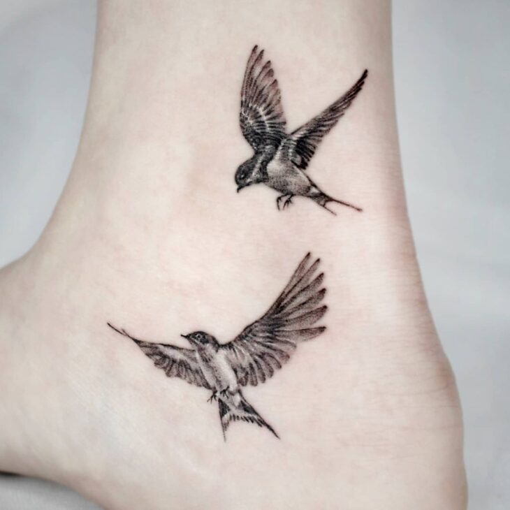 Tatuagem de pássaros 61