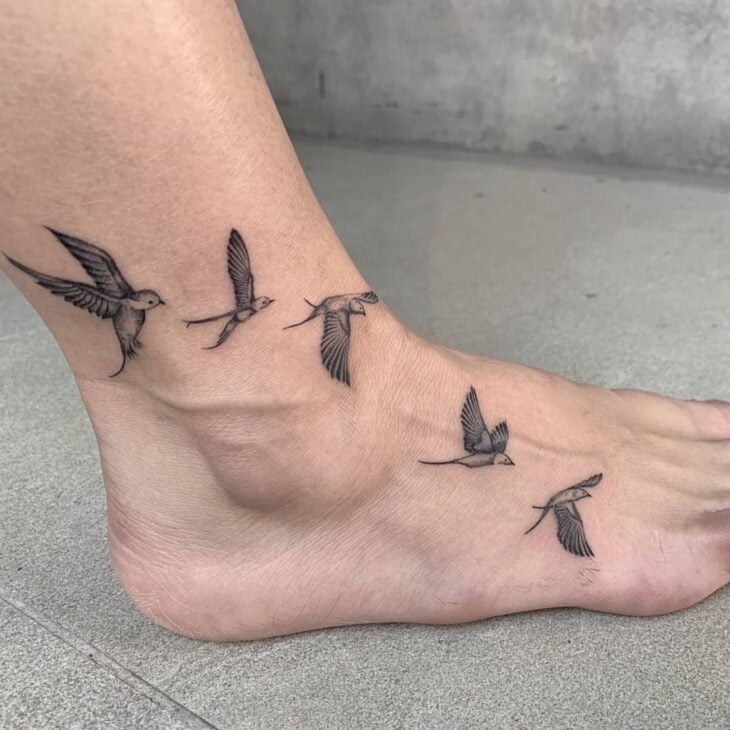 Tatuagem de pássaros 67
