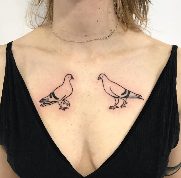 Tatuagem de pássaros 75