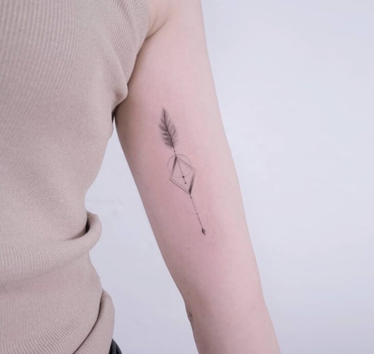 tatuagem de flecha 54