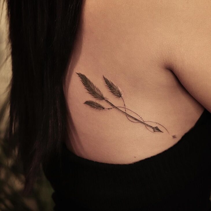 tatuagem de flecha 16