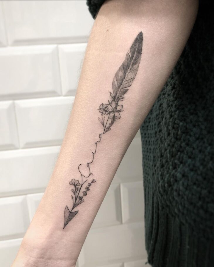 tatuagem de flecha 31
