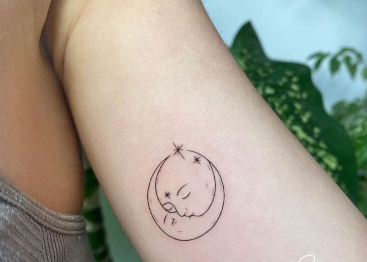 tatuagem de sol e lua 84