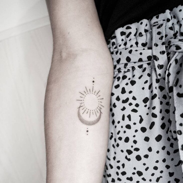 tatuagem de sol e lua 55