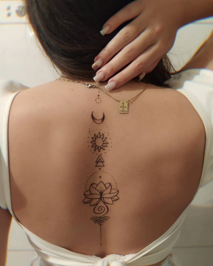 tatuagem de sol e lua 79