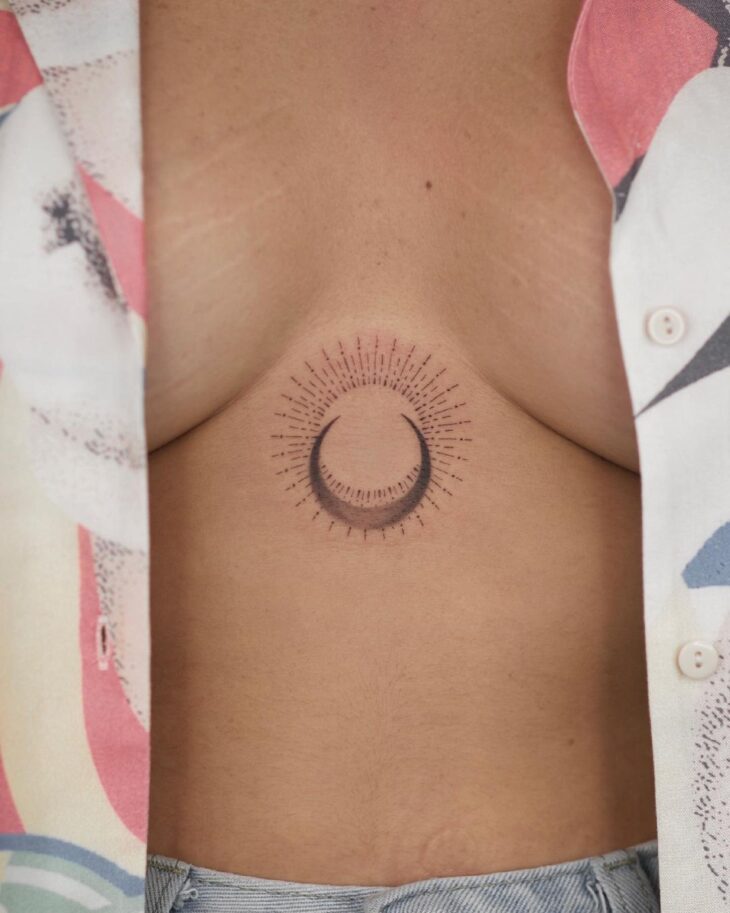 tatuagem de sol e lua 35