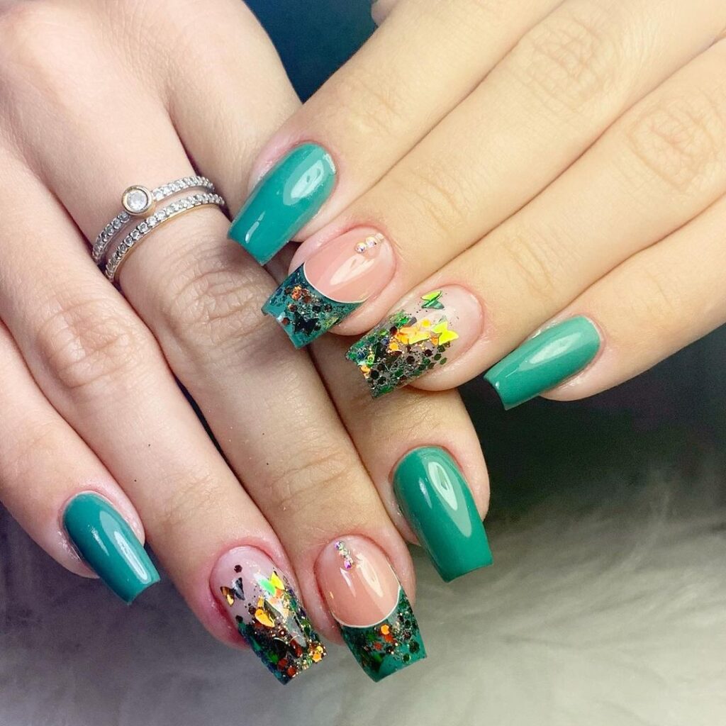 Unhas decoradas verdes: 60 modelos e tutoriais para arrasar na esmaltação