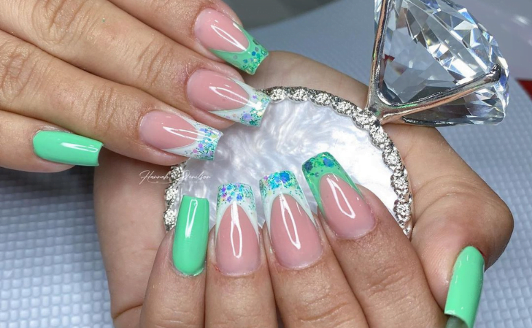 60 fotos de unhas decoradas verdes e tutoriais para um estilo poderoso