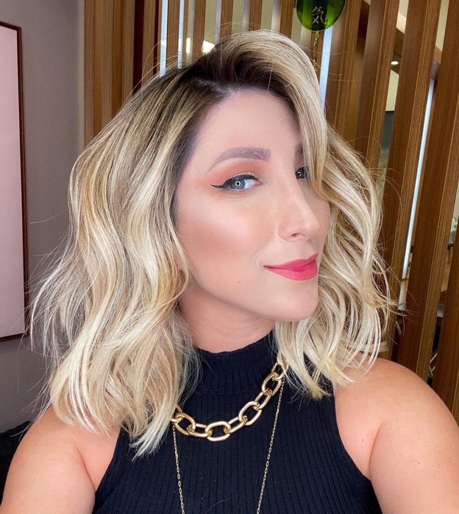 Long bob loiro: 60 ideias para apostar em um visual incrível