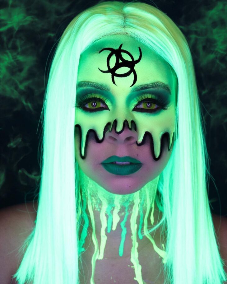 maquiagem neon 71
