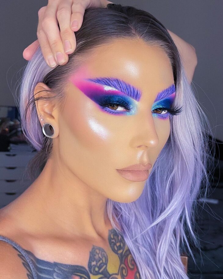 maquiagem neon 52