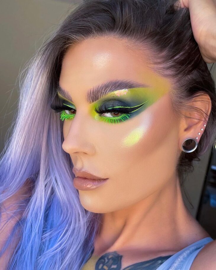 maquiagem neon 53
