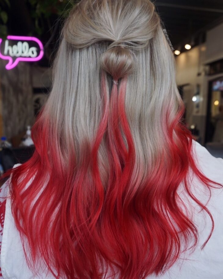 ombré hair vermelho 103