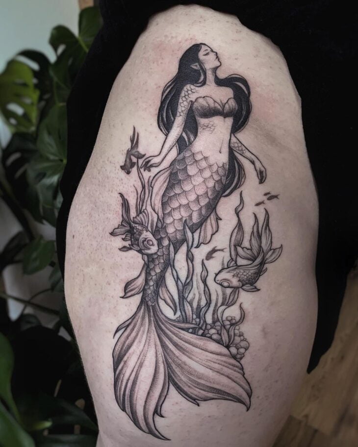 tatuagem na perna 108