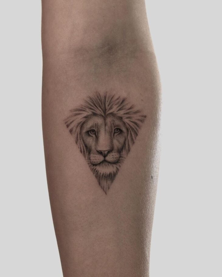 tatuagem de leão 108