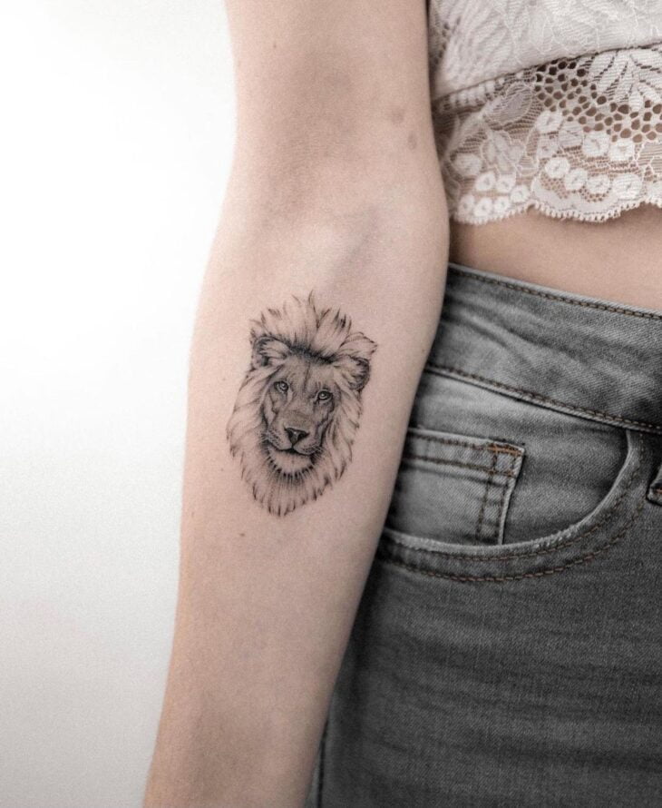 tatuagem de leão 124