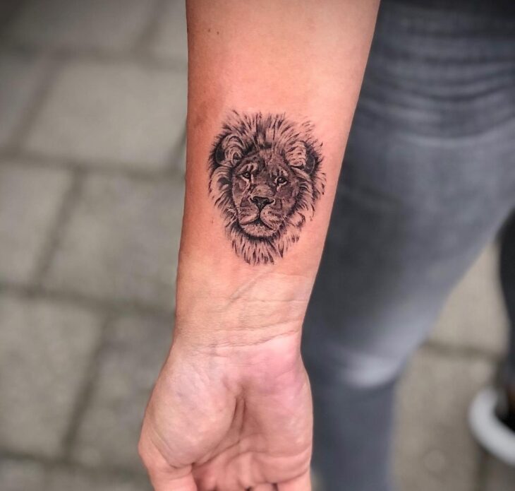 tatuagem de leão 133