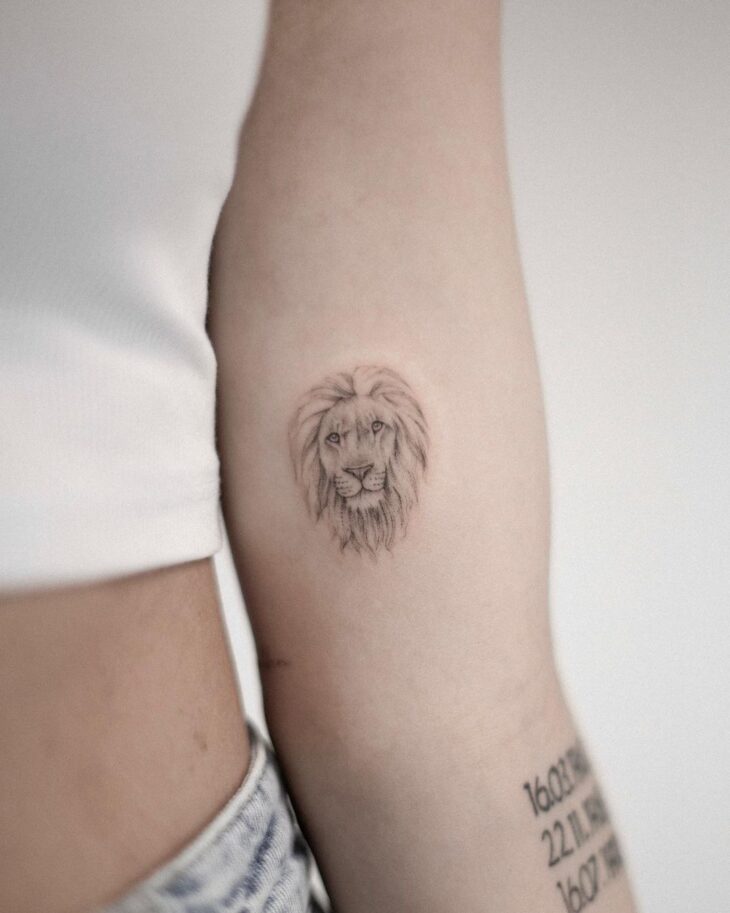 tatuagem de leão 41
