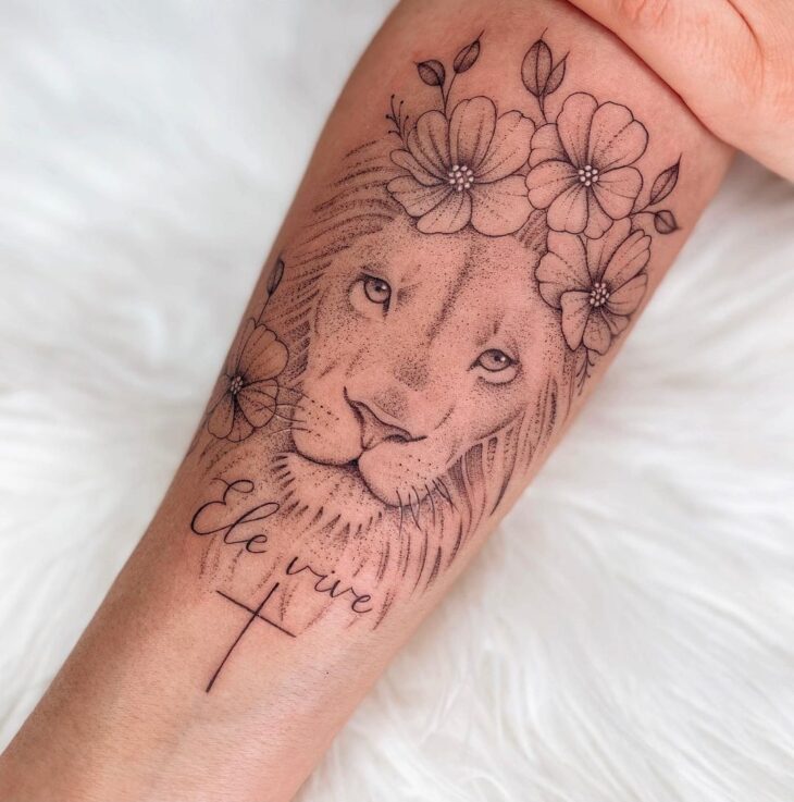 tatuagem de leão 151