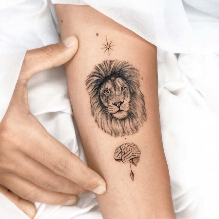 tatuagem de leão 99