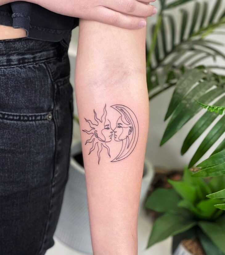 tatuagem de lua 87