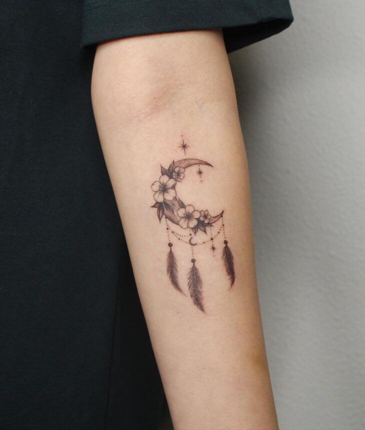 tatuagem de lua 95
