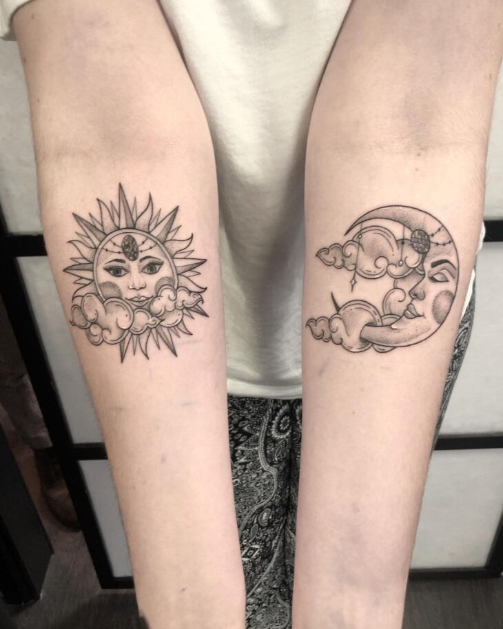 tatuagem de lua 110