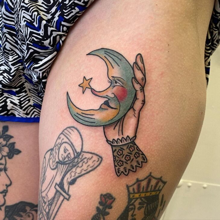 tatuagem de lua 120