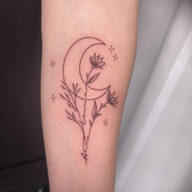 tatuagem de lua 123