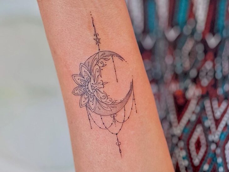 tatuagem de lua 130
