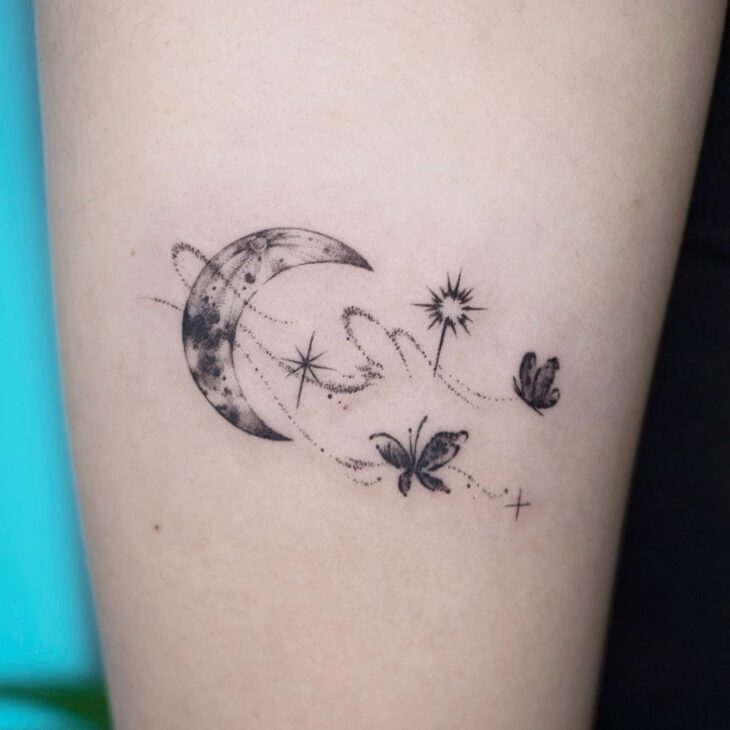 tatuagem de lua 135