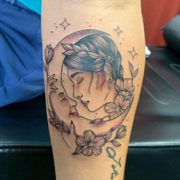 tatuagem de lua 142