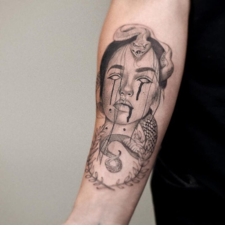 tatuagem de medusa 66