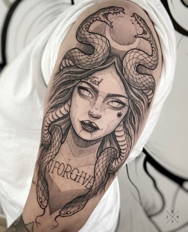 tatuagem de medusa 74