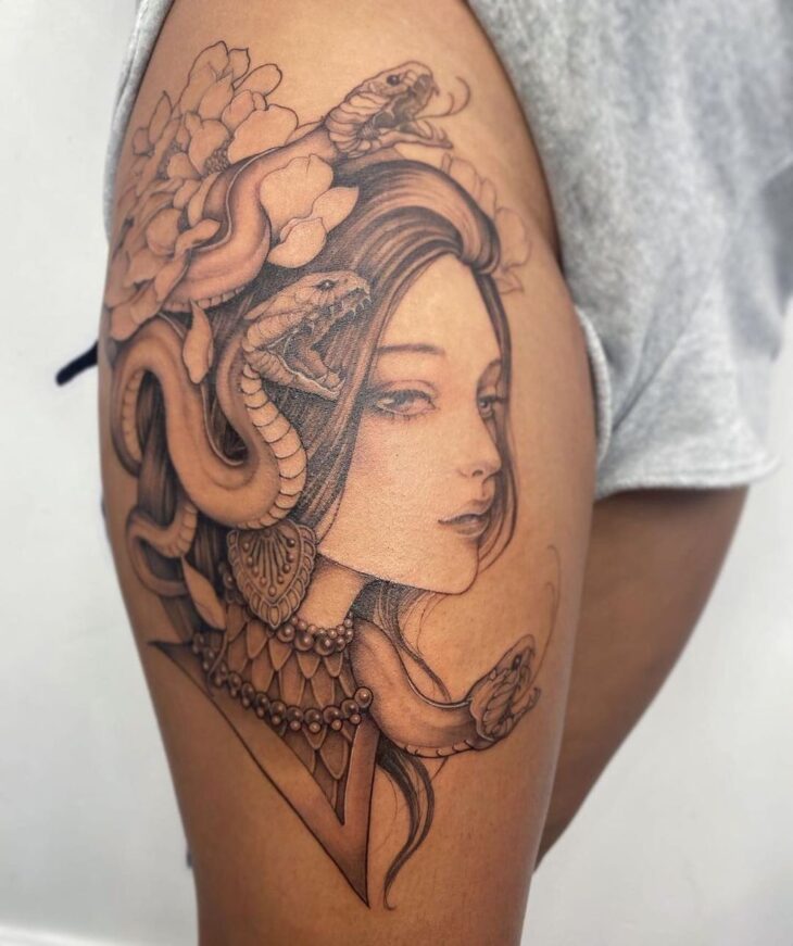 tatuagem de medusa 77