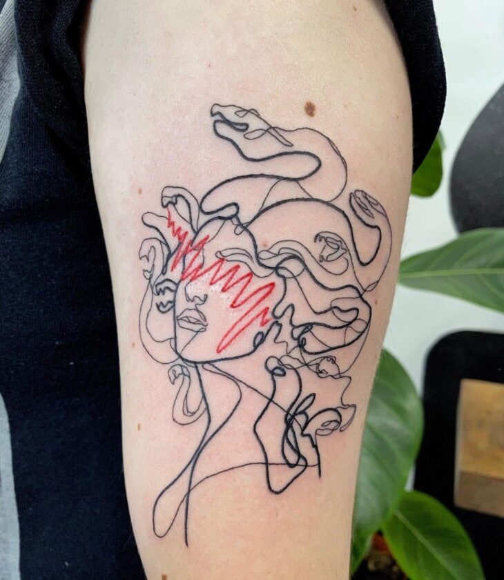 tatuagem de medusa 25