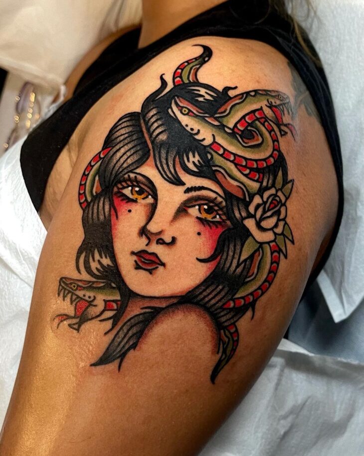 tatuagem de medusa 86