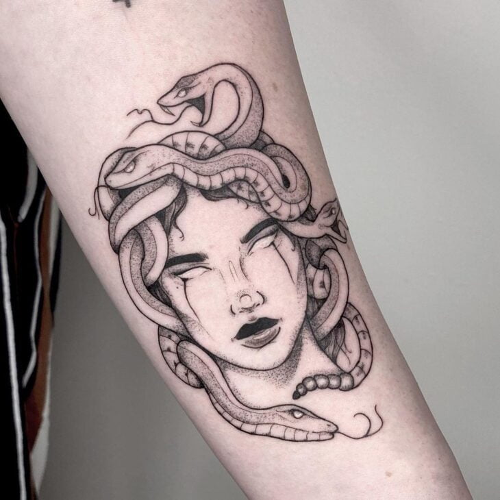 tatuagem de medusa 91