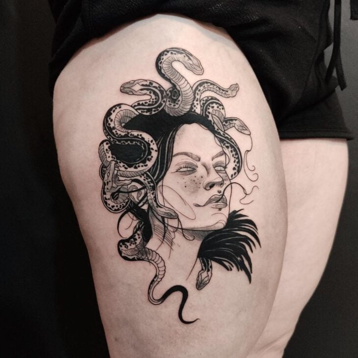 tatuagem de medusa 96