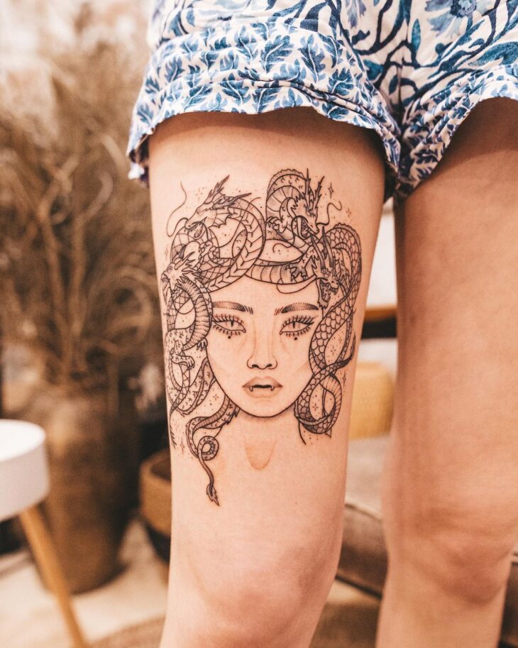 tatuagem de medusa 58