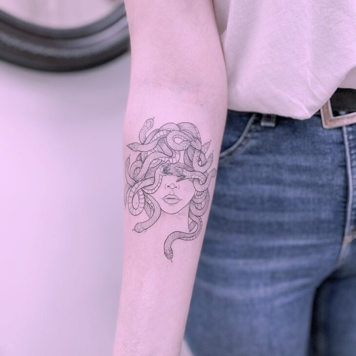 tatuagem de medusa 62