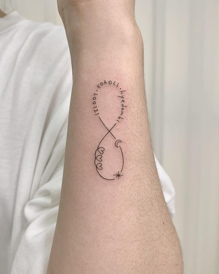 tatuagem de infinito 184