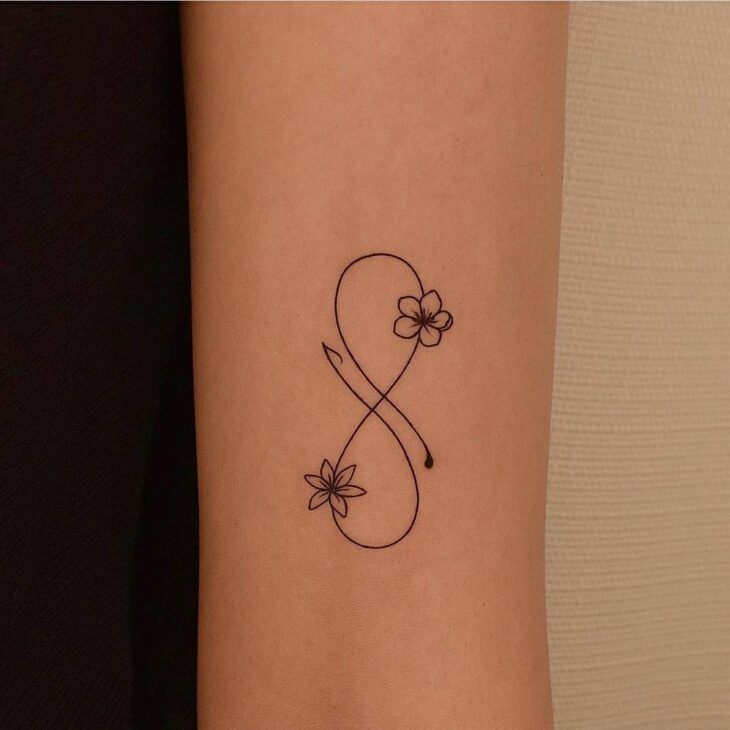 tatuagem de infinito 121