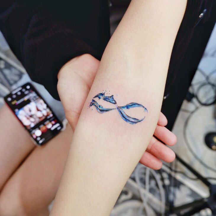 tatuagem de infinito 137