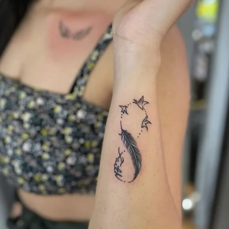 tatuagem de infinito 139