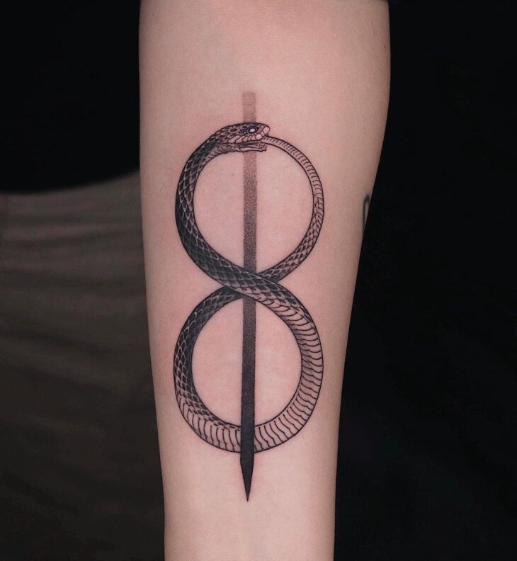 tatuagem de infinito 46