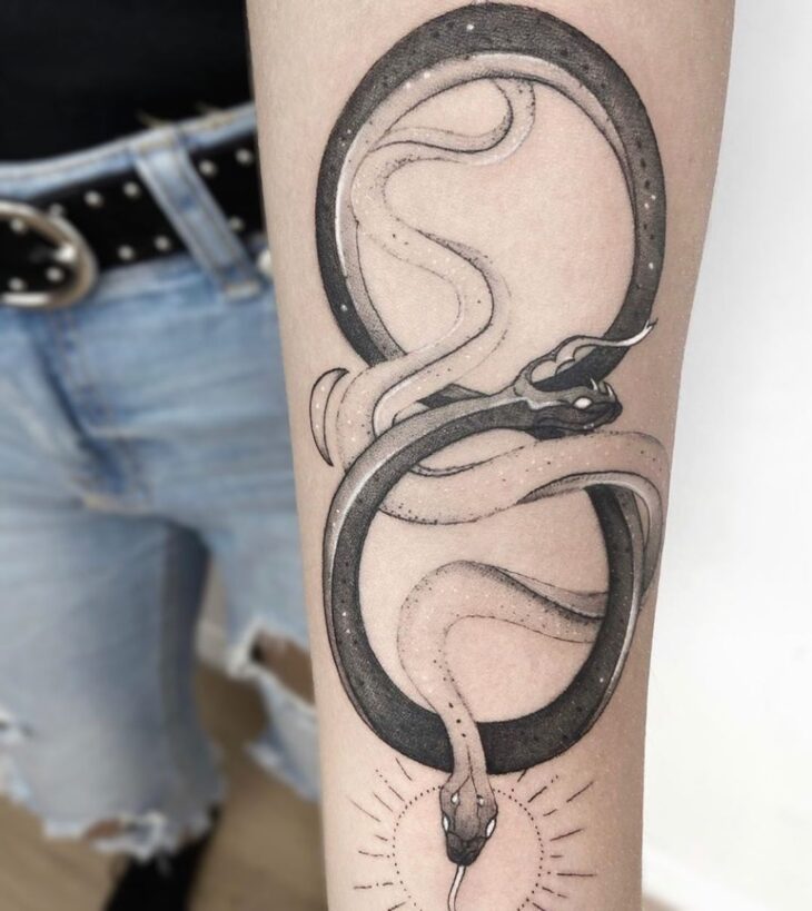 tatuagem de infinito 150