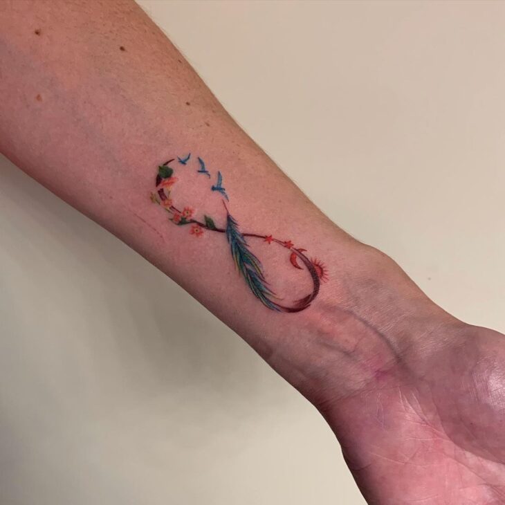 tatuagem de infinito 164